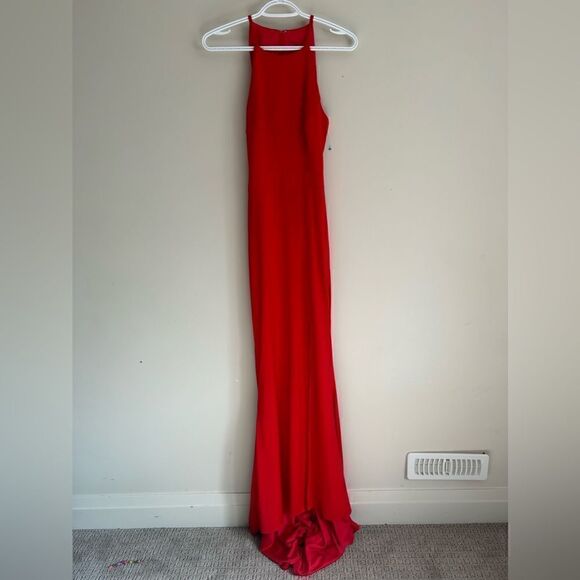 JJs House Red High Low Maxi Dress - Picture 2 of 12